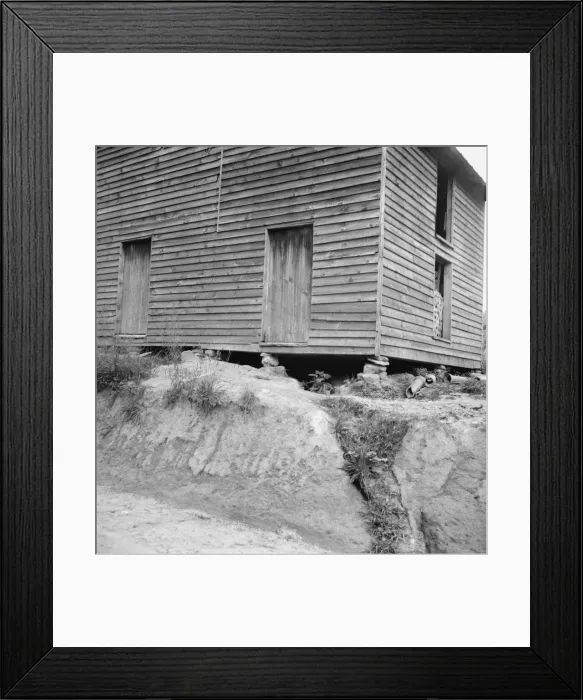 Framed Print : Tobacco packhouse, Person County, North Carolina, 1939. Creator: Dorothea Lange Framed Print : Tobacco packhouse, Person County, North Carolina, 1939. Creator: Dorothea Lange