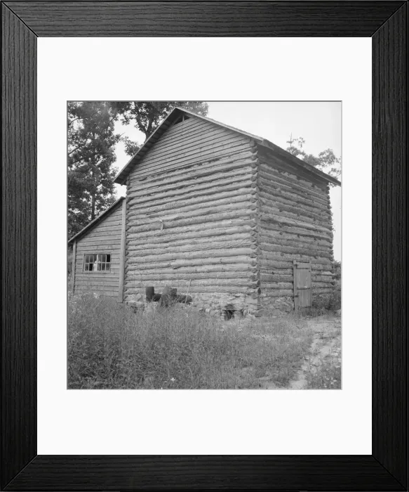 Framed Print : Tobacco barn and shed, Person County, North Carolina, 1939. Creator: Dorothea Lange Framed Print : Tobacco barn and shed, Person County, North Carolina, 1939. Creator: Dorothea Lange