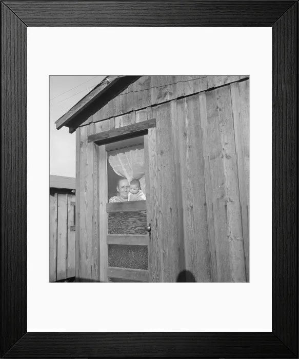 Framed Print : Grandmother and grandchild, Greenfield, Salinas Valley, California, 1939. Creator: Dorothea Lange Framed Print : Grandmother and grandchild, Greenfield, Salinas Valley, California, 1939. Creator: Dorothea Lange