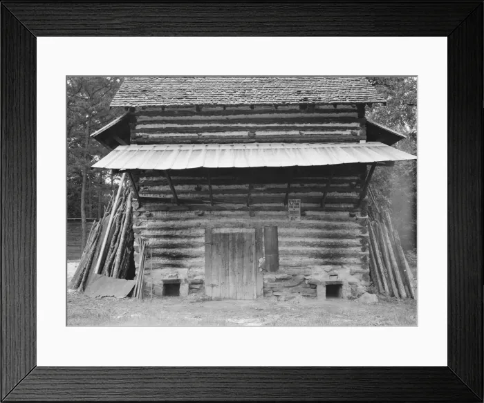 Framed Print : Tobacco barn, Person County, North Carolina, 1939. Creator: Dorothea Lange Framed Print : Tobacco barn, Person County, North Carolina, 1939. Creator: Dorothea Lange
