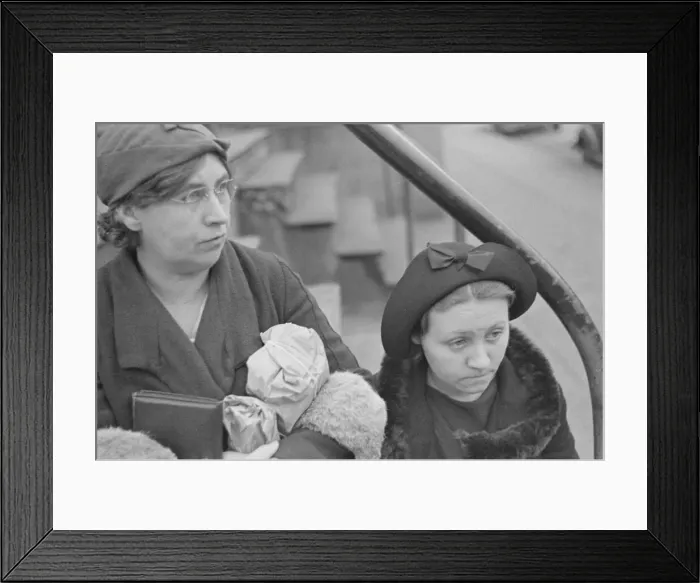 Framed Print : Bystanders, Bethlehem, Pennsylvania, 1936. Creator: Walker Evans Framed Print : Bystanders, Bethlehem, Pennsylvania, 1936. Creator: Walker Evans