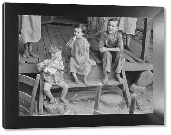 Tengle children, Hale County, Alabama, 1936. Creator: Walker Evans
