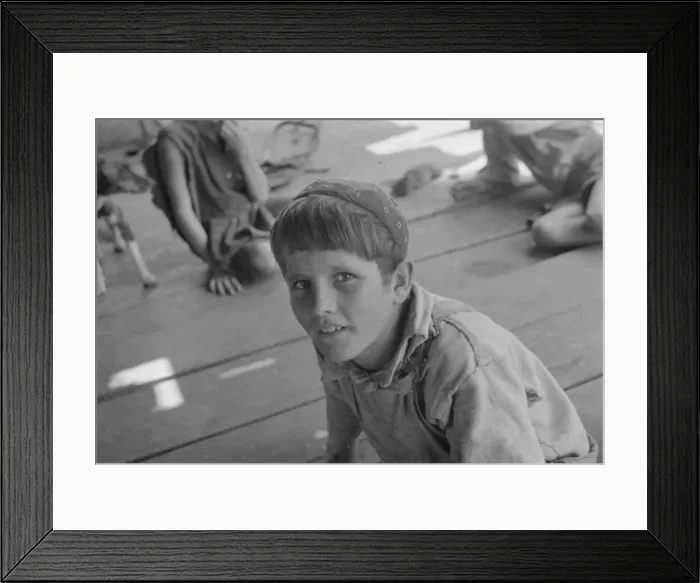 Framed Print : William Tengle, Hale County, Alabama, 1936. Creator: Walker Evans Framed Print : William Tengle, Hale County, Alabama, 1936. Creator: Walker Evans