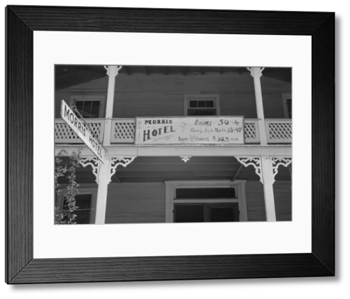 Framed Print : Boardinghouse, Alabama, 1936. Creator: Walker Evans Framed Print : Boardinghouse, Alabama, 1936. Creator: Walker Evans