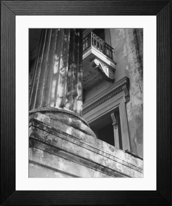 Framed Print : Belle Grove Plantation, 1858, Louisiana, 1936?. Creator: Walker Evans Framed Print : Belle Grove Plantation, 1858, Louisiana, 1936?. Creator: Walker Evans
