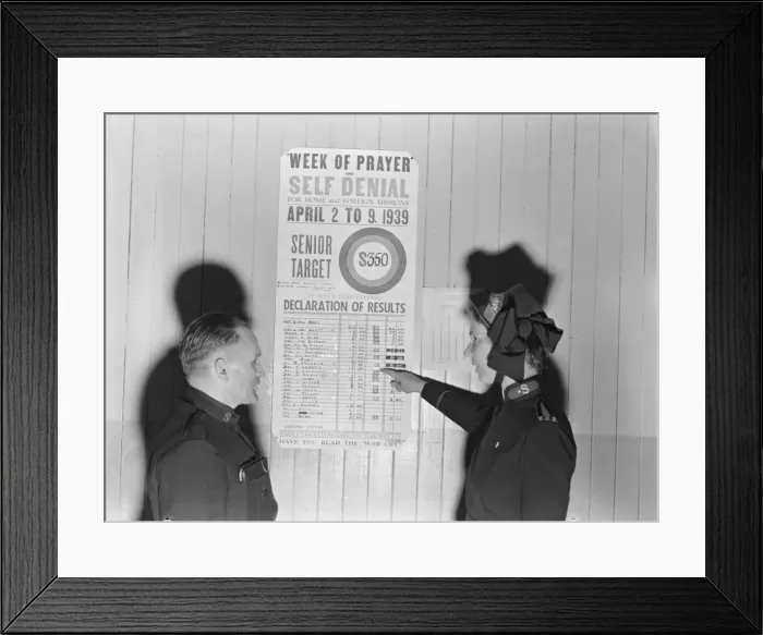 Framed Print : Salvation Army, San Francisco, California, 1939. Creator: Dorothea Lange Framed Print : Salvation Army, San Francisco, California, 1939. Creator: Dorothea Lange