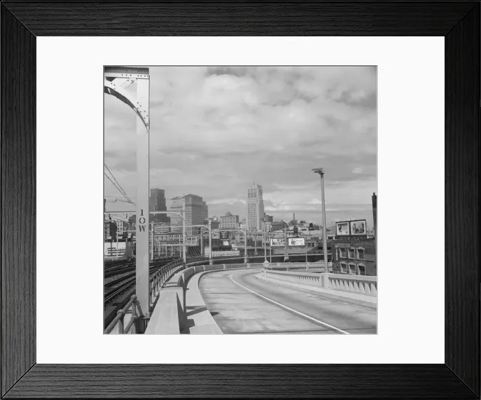 Framed Print : April. The city of San Francisco, California, 1939. Creator: Dorothea Lange Framed Print : April. The city of San Francisco, California, 1939. Creator: Dorothea Lange