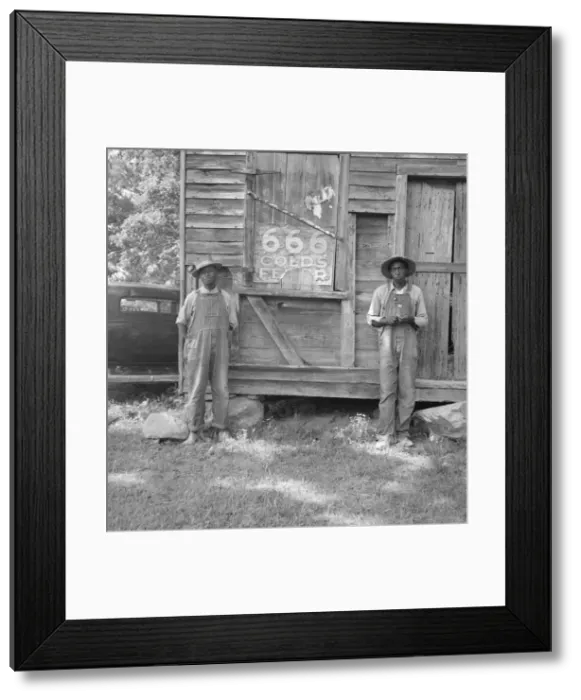 Framed Print : Two tenant farmers, Chatham County, North Carolina, 1939. Creator: Dorothea Lange Framed Print : Two tenant farmers, Chatham County, North Carolina, 1939. Creator: Dorothea Lange