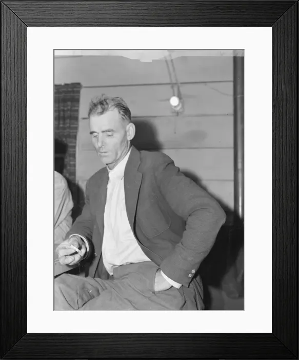 Framed Print : Chairman of the camp council, FSA camp, Farmersville, Tulare County, California, 1939. Creator: Dorothea Lange Framed Print : Chairman of the camp council, FSA camp, Farmersville, Tulare County, California, 1939. Creator: Dorothea Lange