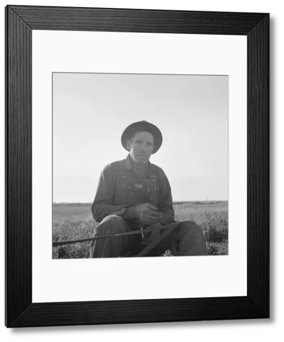 Framed Print : Mr. Roberts, FSA borrower, Owyhee project, Malheur County, Oregon, 1939. Creator: Dorothea Lange Framed Print : Mr. Roberts, FSA borrower, Owyhee project, Malheur County, Oregon, 1939. Creator: Dorothea Lange