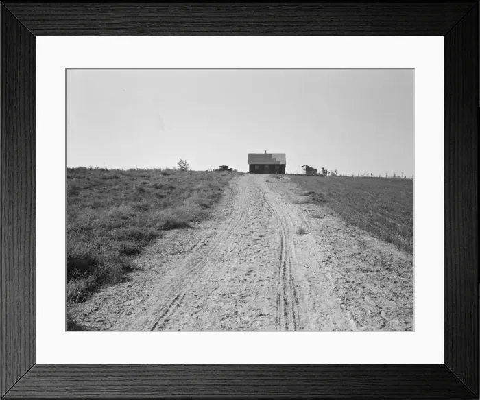 Framed Print : The Cleaver home, Malheur County, Oregon, 1939. Creator: Dorothea Lange Framed Print : The Cleaver home, Malheur County, Oregon, 1939. Creator: Dorothea Lange