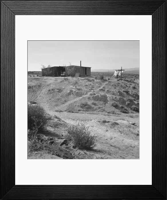 Framed Print : The Dazey farm and home, Homedale district, Malheur County, Oregon, 1939. Creator: Dorothea Lange Framed Print : The Dazey farm and home, Homedale district, Malheur County, Oregon, 1939. Creator: Dorothea Lange