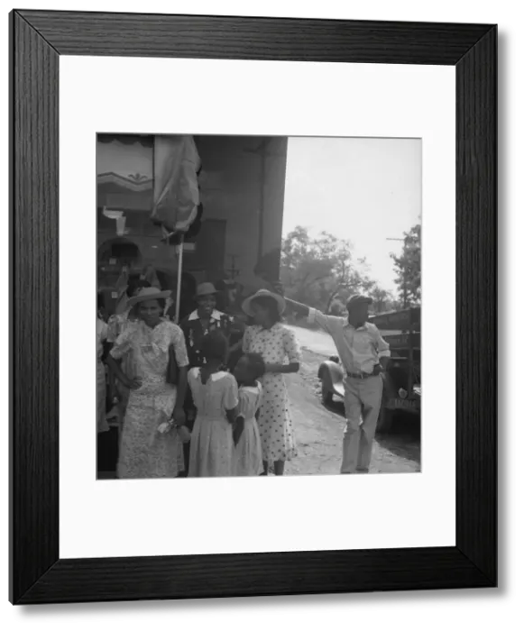 Framed Print : Possibly: Chatham County farmers in town on Saturday afternoon, Pittsboro, North Carolina, 1939. Creator: Dorothea Lange Framed Print : Possibly: Chatham County farmers in town on Saturday afternoon, Pittsboro, North Carolina, 1939. Creator: Dorothea Lange