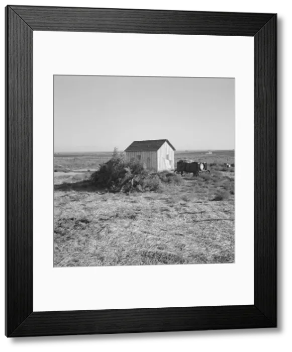 Framed Print : The preachers house, Dead Ox Flat, Malheur County, Oregon, 1939. Creator: Dorothea Lange Framed Print : The preachers house, Dead Ox Flat, Malheur County, Oregon, 1939. Creator: Dorothea Lange
