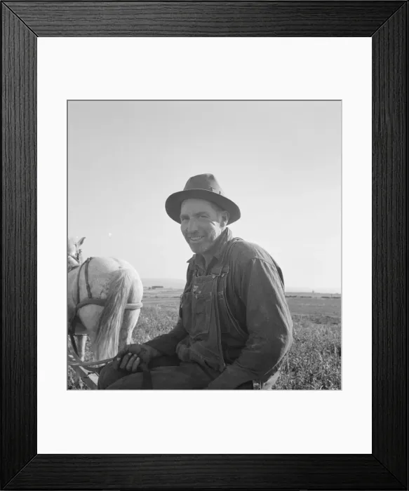 Framed Print : Mr. Roberts saying, They re on WPA and I m out here, Malheur County, Oregon, 1939. Creator: Dorothea Lange Framed Print : Mr. Roberts saying, They re on WPA and I m out here, Malheur County, Oregon, 1939. Creator: Dorothea Lange