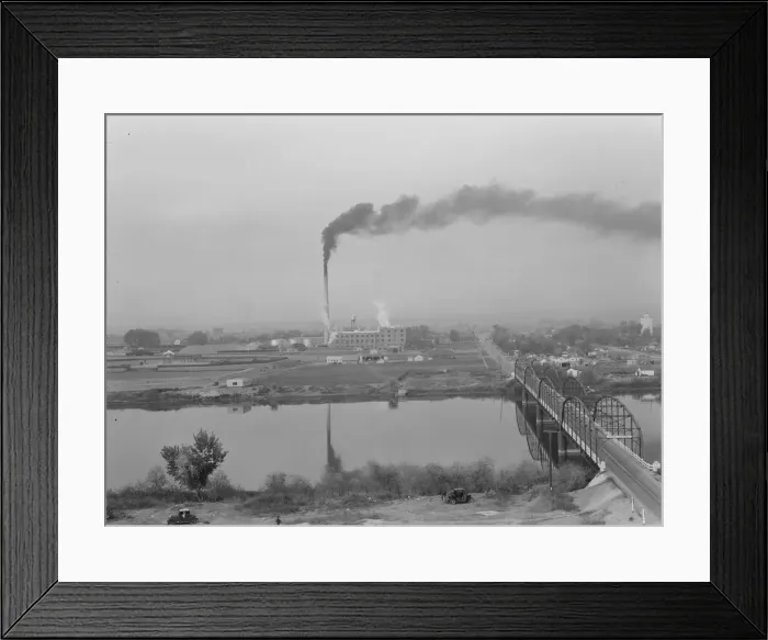 Framed Print : Sugar beet factory (Amalgamated Sugar Company) along... Nyssa, Malheur County, Oregon, 1939. Creator: Dorothea Lange Framed Print : Sugar beet factory (Amalgamated Sugar Company) along... Nyssa, Malheur County, Oregon, 1939. Creator: Dorothea Lange