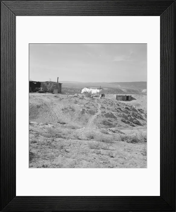 Framed Print : The Dazey farm and home, Homedale district, Malheur County, Oregon, 1939. Creator: Dorothea Lange Framed Print : The Dazey farm and home, Homedale district, Malheur County, Oregon, 1939. Creator: Dorothea Lange