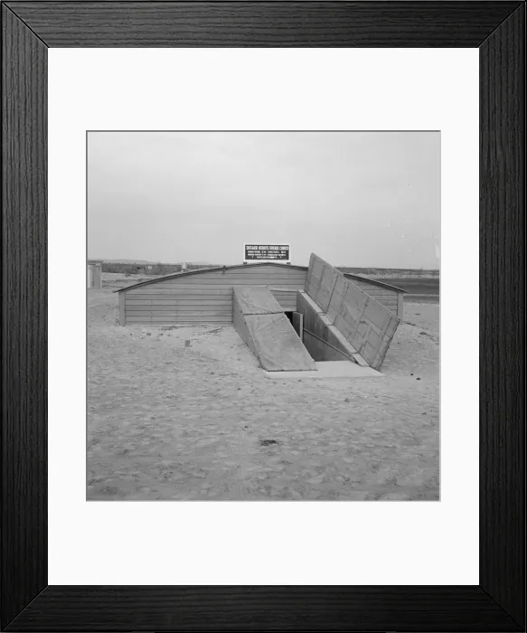Framed Print : Friends church (Quaker), Dead Ox Flat, Malheur County, Oregon, 1939. Creator: Dorothea Lange Framed Print : Friends church (Quaker), Dead Ox Flat, Malheur County, Oregon, 1939. Creator: Dorothea Lange