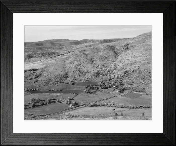 Framed Print : The Carlock farmstead, Gem County, Idaho, 1939. Creator: Dorothea Lange Framed Print : The Carlock farmstead, Gem County, Idaho, 1939. Creator: Dorothea Lange