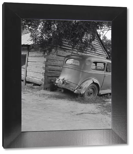 Car belonging to Negro share tenant family, near Gordonton, North Carolina, 1939. Creator: Dorothea Lange