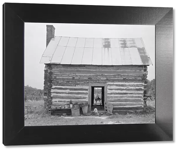 Negro sharecropper house, Person County, North Carolina, 1939. Creator: Dorothea Lange