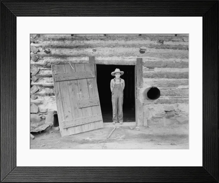 Framed Print : Ten year old son of tobacco sharecropper... Granville County, North Carolina, 1939. Creator: Dorothea Lange Framed Print : Ten year old son of tobacco sharecropper... Granville County, North Carolina, 1939. Creator: Dorothea Lange