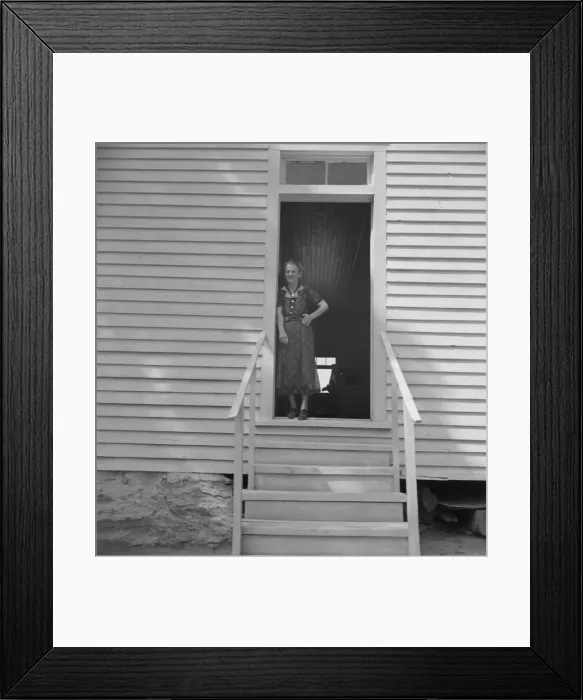Framed Print : Possibly: Conversation among members of congregation, Wheeleys Church, Gordonton, N Carolina, 1939. Creator: Dorothea Lange Framed Print : Possibly: Conversation among members of congregation, Wheeleys Church, Gordonton, N Carolina, 1939. Creator: Dorothea Lange