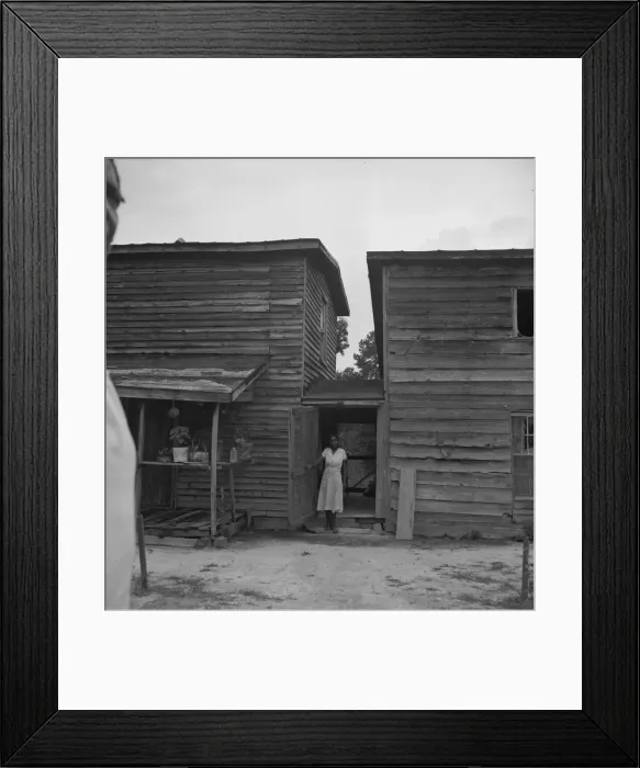 Framed Print : Home of Negro tenant farmer, Granville County, North Carolina, 1939. Creator: Dorothea Lange Framed Print : Home of Negro tenant farmer, Granville County, North Carolina, 1939. Creator: Dorothea Lange