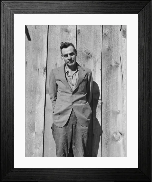 Framed Print : Possibly: One of the thirty-six members, Ola self-help sawmill co-op, Gem County, Idaho, 1939. Creator: Dorothea Lange Framed Print : Possibly: One of the thirty-six members, Ola self-help sawmill co-op, Gem County, Idaho, 1939. Creator: Dorothea Lange