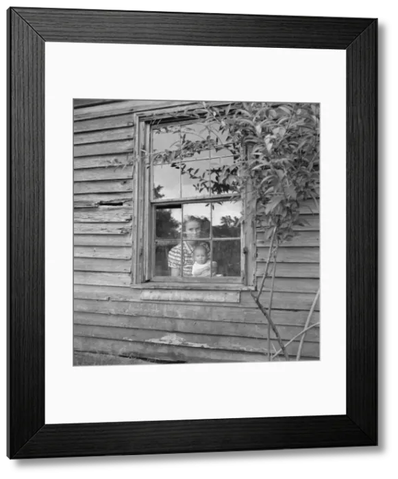 Framed Print : Wife and five month old baby of young tobacco sharecropper... Granville County, N Carolina, 1939. Creator: Dorothea Lange Framed Print : Wife and five month old baby of young tobacco sharecropper... Granville County, N Carolina, 1939. Creator: Dorothea Lange