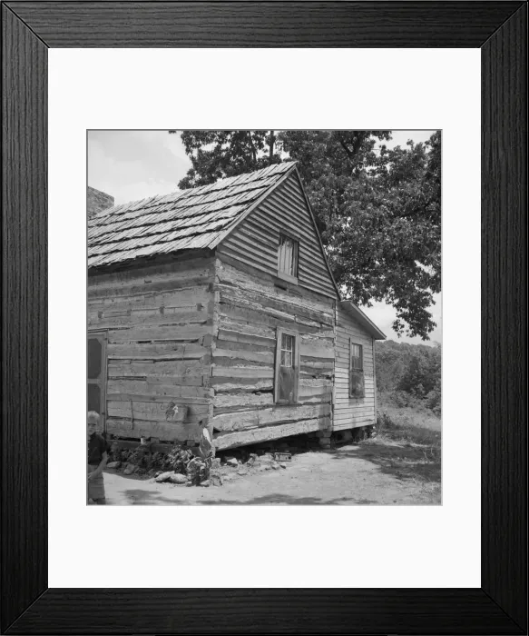 Framed Print : Home of chair factory worker, Orange County, North Carolina, 1939. Creator: Dorothea Lange Framed Print : Home of chair factory worker, Orange County, North Carolina, 1939. Creator: Dorothea Lange