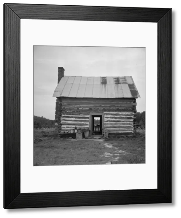 Framed Print : Possibly: Young sharecropper and his first child, Hillside Farm, Person County, North Carolina, 1939 Creator: Dorothea Lange Framed Print : Possibly: Young sharecropper and his first child, Hillside Farm, Person County, North Carolina, 1939 Creator: Dorothea Lange