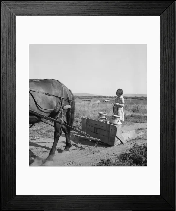 Framed Print : All Chris Adolfs children are hard workers... Yakima Valley, Washington, 1939. Creator: Dorothea Lange Framed Print : All Chris Adolfs children are hard workers... Yakima Valley, Washington, 1939. Creator: Dorothea Lange