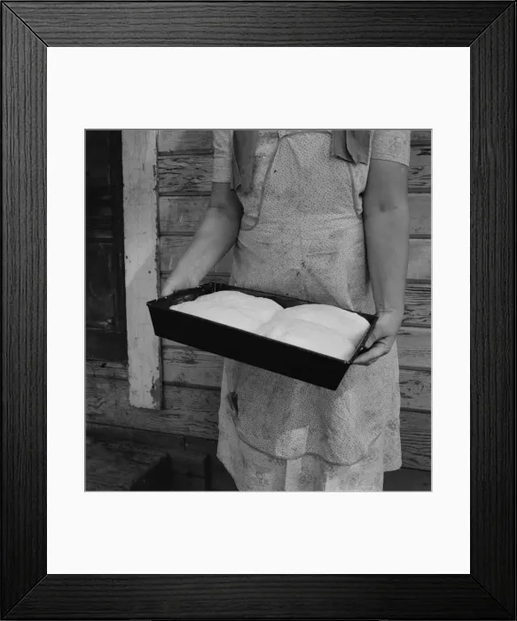 Framed Print : Mrs. Schrock takes good care of her family, Yakima Valley, Washington (near Wapato), 1939. Creator: Dorothea Lange Framed Print : Mrs. Schrock takes good care of her family, Yakima Valley, Washington (near Wapato), 1939. Creator: Dorothea Lange