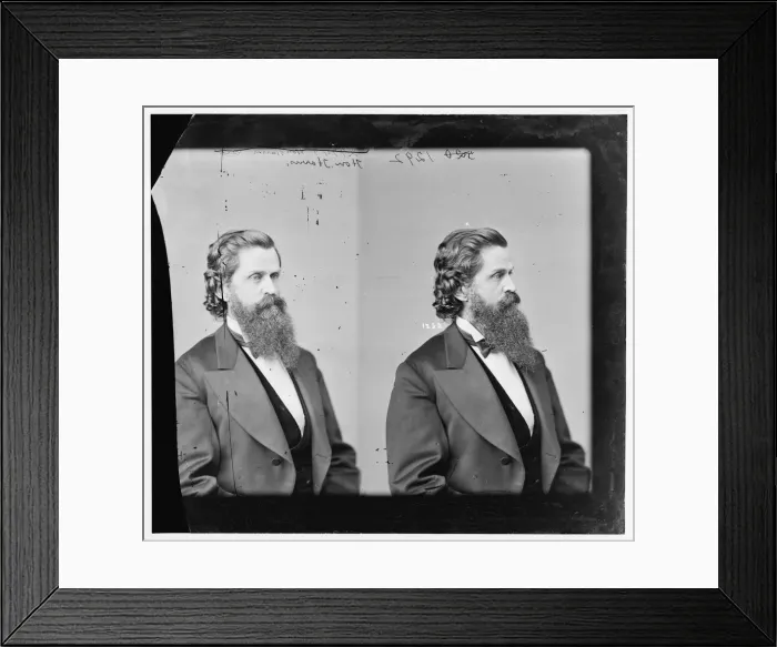 Framed Print : Henry Richard Harris of Georgia, 1865-1880. Creator: Unknown Framed Print : Henry Richard Harris of Georgia, 1865-1880. Creator: Unknown