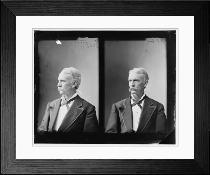 Framed Print : James Noble Tyner of Indiana, 1865-1880. Creator: Unknown Framed Print : James Noble Tyner of Indiana, 1865-1880. Creator: Unknown