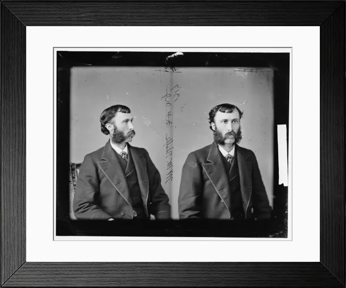Framed Print : William Walter Phelps of New Jersey, 1865-1880. Creator: Unknown Framed Print : William Walter Phelps of New Jersey, 1865-1880. Creator: Unknown