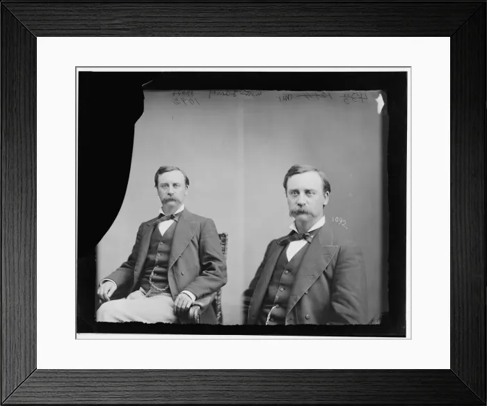 Framed Print : Martin L. Clardy of Missouri, 1865-1880. Creator: Unknown Framed Print : Martin L. Clardy of Missouri, 1865-1880. Creator: Unknown