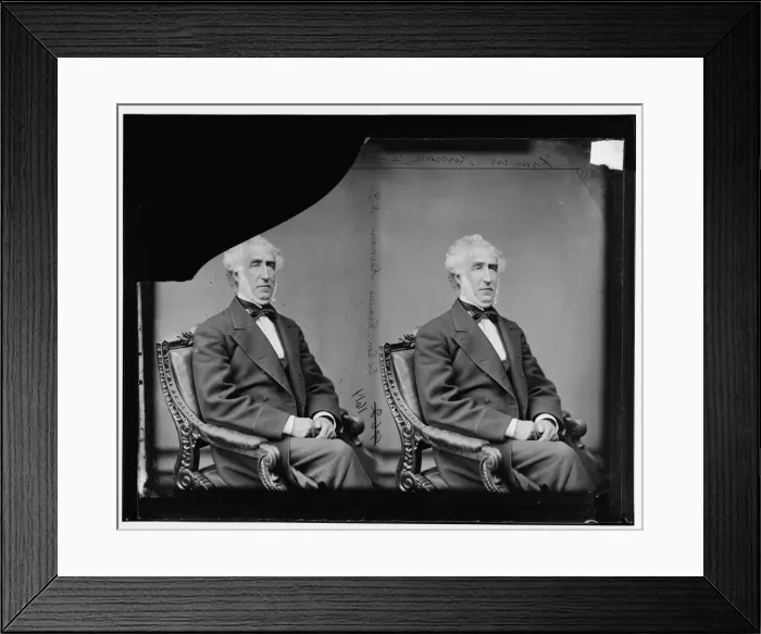Framed Print : Senator Francis Kernan of New York, 1865-1880. Creator: Unknown Framed Print : Senator Francis Kernan of New York, 1865-1880. Creator: Unknown
