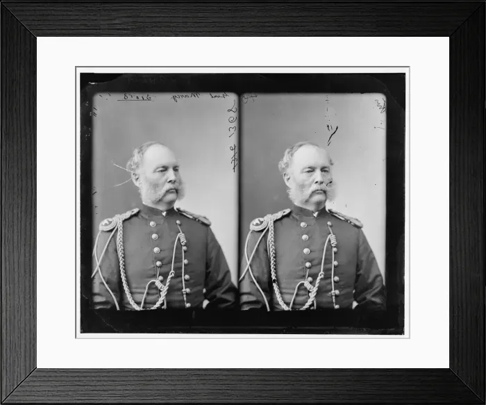 Framed Print : General R. B. Marcy, 1865-1880. Creator: Unknown Framed Print : General R. B. Marcy, 1865-1880. Creator: Unknown