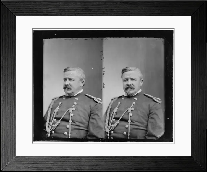 Framed Print : John M. Bacon, 1865-1880. Creator: Unknown Framed Print : John M. Bacon, 1865-1880. Creator: Unknown