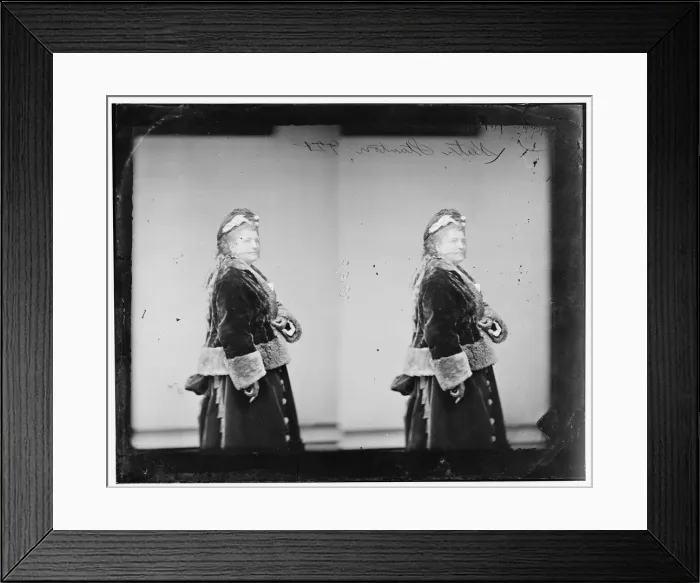 Framed Print : Kate Stanton, singer, 1865-1880. Creator: Unknown Framed Print : Kate Stanton, singer, 1865-1880. Creator: Unknown