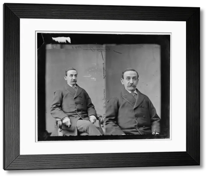 Framed Print : Senator Benjamin Franklin Jonas of Louisiana, 1865-1880. Creator: Unknown Framed Print : Senator Benjamin Franklin Jonas of Louisiana, 1865-1880. Creator: Unknown
