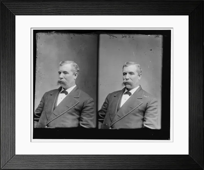 Framed Print : Thomas L. Young of Ohio, 1865-1880. Creator: Unknown Framed Print : Thomas L. Young of Ohio, 1865-1880. Creator: Unknown