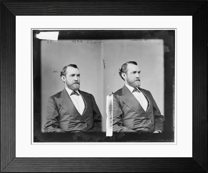 Framed Print : William Wallace Wilshire of Arkansas, 1865-1880. Creator: Unknown Framed Print : William Wallace Wilshire of Arkansas, 1865-1880. Creator: Unknown