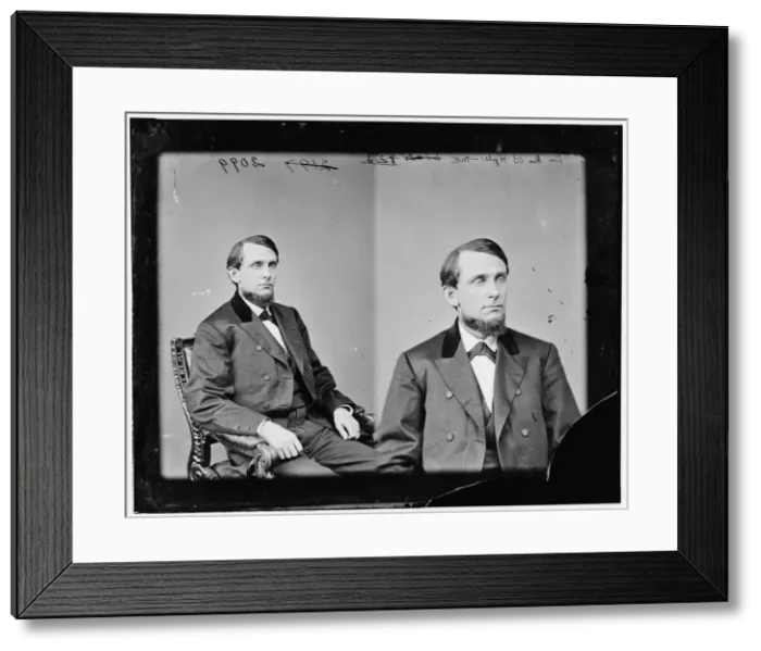 Framed Print : Ira B. Hyde of Missouri, 1865-1880. Creator: Unknown Framed Print : Ira B. Hyde of Missouri, 1865-1880. Creator: Unknown