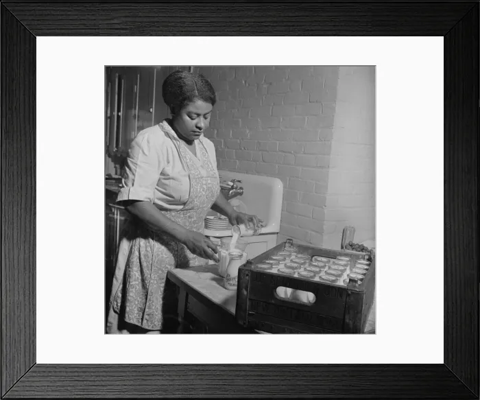 Framed Print : A child care center opened September 15, 1942 for thirty children, New Britain, Connecticut, 1943. Creator: Gordon Parks Framed Print : A child care center opened September 15, 1942 for thirty children, New Britain, Connecticut, 1943. Creator: Gordon Parks