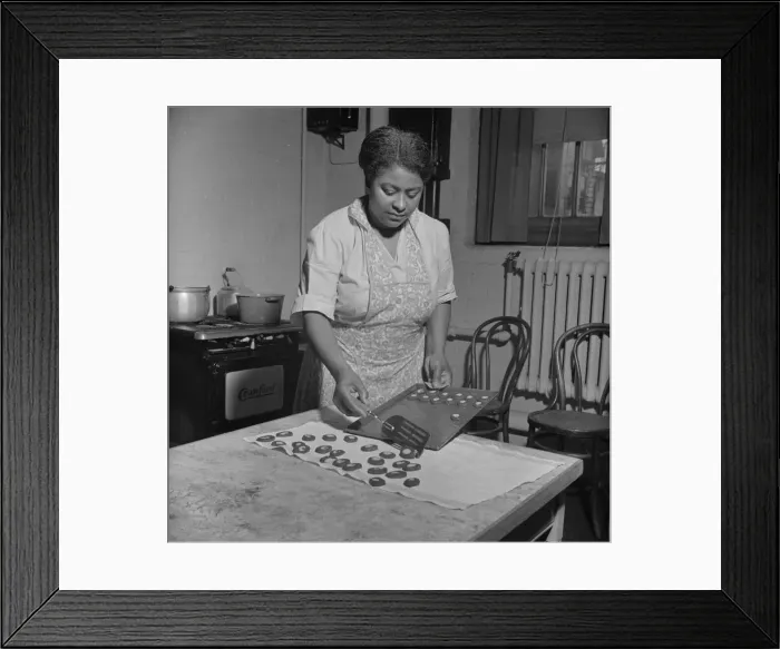 Framed Print : A child care center opened September 15, 1942 for thirty children, New Britain, Connecticut, 1943. Creator: Gordon Parks Framed Print : A child care center opened September 15, 1942 for thirty children, New Britain, Connecticut, 1943. Creator: Gordon Parks
