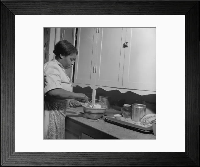 Framed Print : A child care center opened September 15, 1942 for thirty children, New Britain, Connecticut, 1943. Creator: Gordon Parks