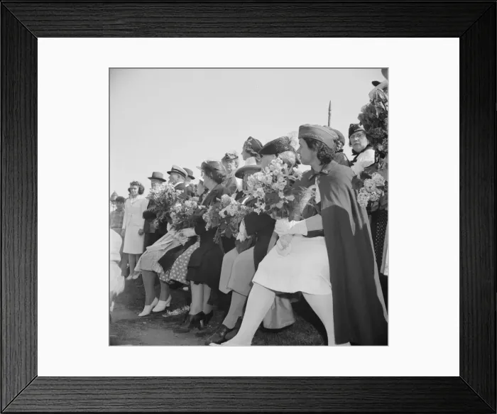 Framed Print : Memorial Day, Gloucester, Massachusetts, 1943. 1943. Creator: Gordon Parks Framed Print : Memorial Day, Gloucester, Massachusetts, 1943. 1943. Creator: Gordon Parks